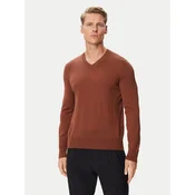 BOSS Pulover H-Melba-L 50571907 Rjava Regular Fit