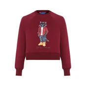 Cat e Lolette Majica Country Cat burgund