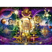Ravensburger Puzzle Zlati sončni sistem 500 kosov