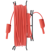 Metrel Metrel A 1640 varnostni merilni kabel [banana moški konektor 4 mm - banana moški konektor 4 mm] 20 m rdeča 1 kos, (20423086)