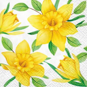Salvete za dekupaž Daffodils in Bloom - 1 komad (salvete za)