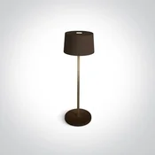 STOLNA LAMPA LED 3,3W/200lm/3000K PUNJIVA PREKO USB, DIMM, IP65 SMEÐA
