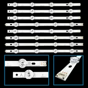General LED osvetlitev komplet LG nadomestek AGF78402101 skupno 8 trakov/DLED TOTAL ARRAY AGF78402101AL, 400+425mm - Osvetlitev/Backlight