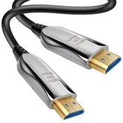 LINQ LinQ, HDMI 2.0 na HDMI 2.0 Ultra HD 4K optični kabel do 18Gbps 50m, Črna, (5000191833)