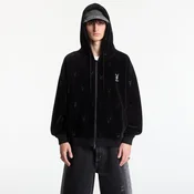 Mikina Playboy x FTSHP Velvet Hoodie Black XXL