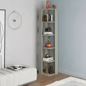 HANAH HOME Polica za knjige Nati Corner Ash Green