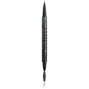Anastasia Beverly Hills MicroStroke Brow Pen tekoče črtalo za obrvi s krtačko odtenek Medium Brown 0.5 ml