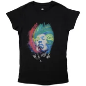 Jimi Hendrix Galaxy Black L Ženske Majica