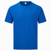 Mens Blue T-Shirt Iconic Classic Fruit Of The Loom
