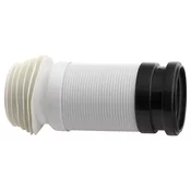 Prilagodljiv priključek za stranišče, 450 mm - Bruckner - 24 - Plastika - 450 - 14