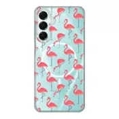 Maska Mag Case Nanobit Print za Samsung A16 5G/ A166B Tropical Flamingos