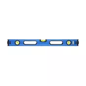 HOGERT Libela s rukohvatima aluminijumska 100 cm 3 nivelatora