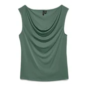 VERO MODA Top VMJOAN tamno zelena