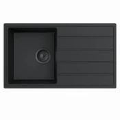 Granitna sudopera MILO METRO 76x44 Lava stone sa sifonom