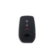 888 CAR ACCESSORIES Silikonska navlaka za ključeve crna Toyota
