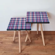 Hanah Home Set klub stocica 2Shp368, 2 komada, Šareni