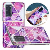 Ovitek za Huawei P40 | Vijoličen marmor