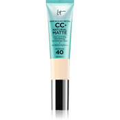 IT Cosmetics Your Skin But Better CC+ Cream Natural Matte Mattifying Foundation SPF 40 for Women Fair Warm 32ml