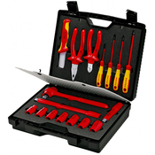 KNIPEX Komplet izolovanog alata u koferu 17/1 98 99 11 crveni
