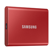 Samsung T7 SSD 1TB, cervená (MU-PC1T0R/WW)
