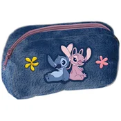 shumee Plišasta šolska peresnica za deklice, kozmetična torbica, Stitch Stitch