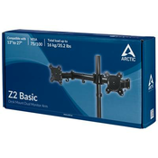 Nosilec za monitor ARCTIC Z2 Basic, namizni, do 27, črn