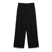 Vero Moda Tall Hlače na rob VMELMA črna