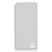 Remax zunanja baterija powerbank 10000 mAh z brezžičnim polnjnjem PPP-33 - sivo bel