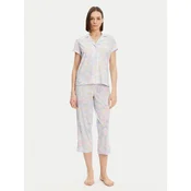 LAUREN RALPH LAUREN Pižama ILN92421 Modra Regular Fit