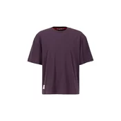 ALPHA INDUSTRIES Majica vijolična/bela