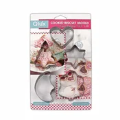 MODELČKI ZA KOLAČE 5/1 OBLICI NA BLISTERU 26,5x15,5 CM - LUX
