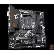 Gigabyte B550M AORUS ELITE, AMD B550, 2xPCI-Ex16, 4xDDR4, 2xM.2, DVI/HDMI/USB3.2 (Gen1), mATX (Socket AM4)