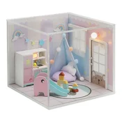 Dvěděti 2Kids Toys Mavrična miniaturna hiša