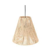 Atmosphera - Viseci luster GIADA na sajli 1xE27/40W/230V od jute