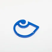 Carhartt WIP C-Logo Carabiner Blue Universal