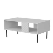 Cama meble Klopa/miza Cama LUCCA 100x55x46 bela