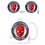Pyramid International Pyramid International Spider-Man Homecoming (Friendly) Uradna keramična skodelica za kavo/čaj v škatli, papir, večbarvna, 11 x 11 x 1,3 cm, (20850933)