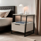 HANAH HOME Nocni stocic Pal Sandstone
