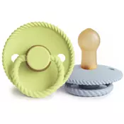 FRIGG Rope Size 1:0-6 months duda Green Tea/Powder Blue 2 kos