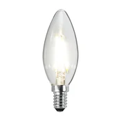 STAR TRADING Žarnica LED sveča E14 B35 2W 2,700K Filament 250lm