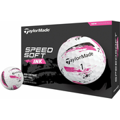 TaylorMade Speed Soft Loptica za golfs Ink Pink