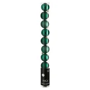 Novoletne bunkice PVC, temno zelena, 6cm, 10 kos