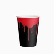 Oh Yeah! Halloween papirnati kozarci - Vampirska kri 270 ml, 10 kos