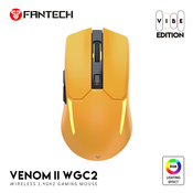 Miška WGC2 Venom II, Wireless, Fantech, rumena