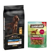 PURINA PRO PLAN suha pasja hrana 14 kg + Adventuros Nuggets priboljški 300 g gratis! - Large Athletic Adult Everyday Nutrition