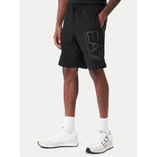 EA7 Emporio Armani Športne kratke hlače 7M001414 AF22266 MC005 Črna Regular Fit