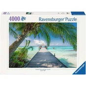 Ravensburger puzzle (slagalice) 4000pcs Plaža snova na Maldivima RA12001737