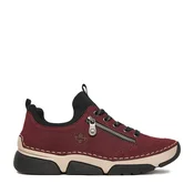 Superge Rieker 45973-36 Bordo rdeča
