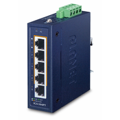 PLANET 10/100/1000T 802.3at PoE + Neupravljano Gigabit Ethernet (10/100/1000) Podrška za napajanje putem Etherneta (PoE) Plavo