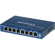 Netgear 8xGIGABIT Namizno stikalo, GS108GE